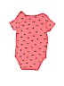 Carter's 100% Cotton Print Red Short Sleeve Onesie 12-18 MO / 18 MO - photo 2