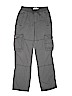 Old Navy 100% Cotton Solid Gray Cargo Pants Size 18 - photo 1