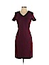 Ann Taylor Burgundy Casual Dress Size 00 (petite) - photo 1