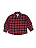 Jacadi 100% Cotton Red Long Sleeve Button-Down Shirt Size 2 - photo 1
