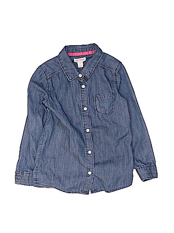 Cat & Jack Long Sleeve Button-Down Shirt (view 1)