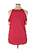 Ambiance Apparel Red Short Sleeve Top Size 1X - photo 2