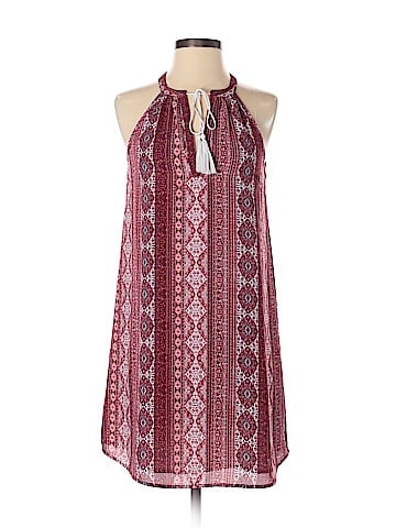 Pink Rose Casual Dress (view 1)