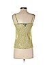 H&M 100% Nylon Green Sleeveless Blouse Size S - photo 2