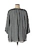Fred David Blue 3/4 Sleeve Blouse Size 1X - photo 2
