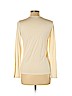 Magaschoni Ivory Long Sleeve Silk Top Size L - photo 2