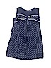 Gymboree 100% Cotton Polka Dots Blue Dress Size 5T - photo 1