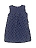 Gymboree 100% Cotton Polka Dots Blue Dress Size 5T - photo 2