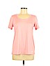 Nike 100% Polyester Pink Short Sleeve T-Shirt Size M - photo 1