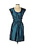 H&M 100% Polyester Blue Casual Dress Size 12 - photo 1