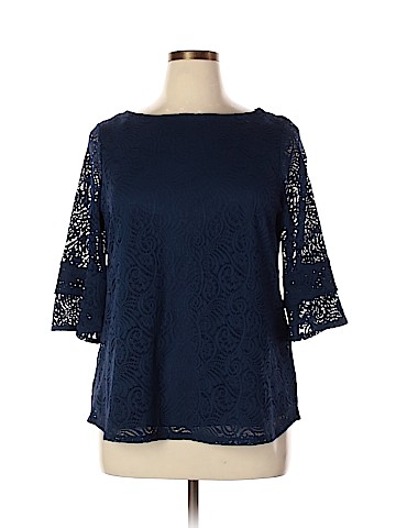 Roz & Ali 3/4 Sleeve Top (view 1)