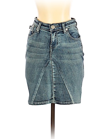 Victoria Beckham for Rock & Republic Denim Skirt (view 1)