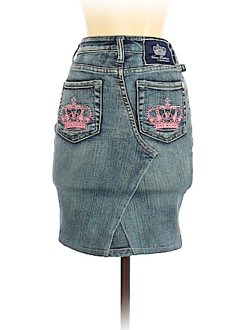 Victoria Beckham for Rock & Republic Denim Skirt (view 2)