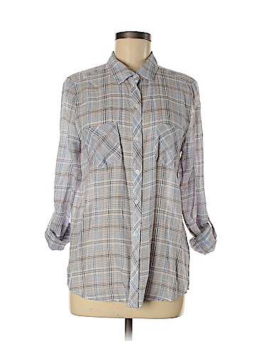 Soft Joie Long Sleeve Button-Down Shirt (view 1)