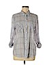 Soft Joie 100% Cotton Blue Long Sleeve Button-Down Shirt Size M - photo 1