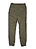 George 100% Cotton Solid Green Casual Pants Size S (kids) - photo 2