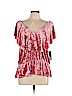Free Press Pink Short Sleeve Top Size XL - photo 1