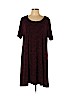 Ann Taylor LOFT Burgundy Casual Dress Size 16 - 18 Plus - photo 1