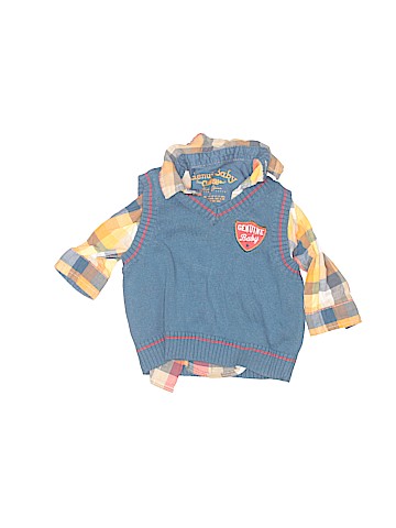 Genuine Kids from Oshkosh Long Sleeve Button-Down Shirt (view 1)