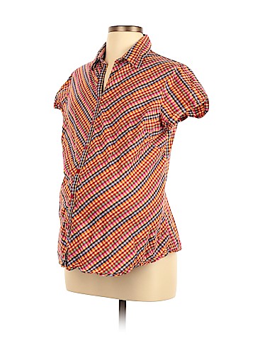 Tomorrow's Mother Short Sleeve Button-Down Shirt (view 1)