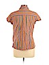 Tomorrow's Mother 100% Cotton Orange Short Sleeve Button-Down Shirt Size L - photo 2
