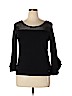 Assorted Brands Black Long Sleeve Top Size XL - photo 1