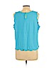 Crown & Ivy Blue Sleeveless Top Size L (petite) - photo 2