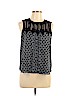Daniel Rainn 100% Polyester Black Sleeveless Blouse Size M (petite) - photo 1