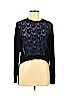 BCBGMAXAZRIA Black Long Sleeve Blouse Size S - photo 1