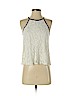 Monteau Ivory Sleeveless Blouse Size S - photo 1