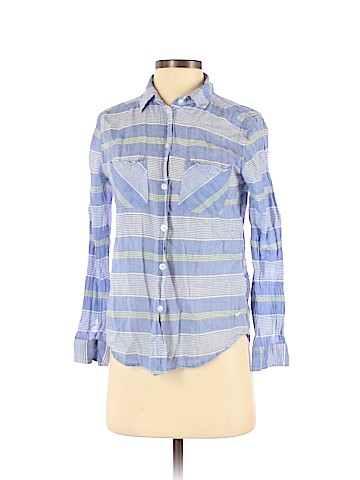 American Eagle Outfitters Long Sleeve Button-Down Shirt (view 1)