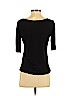 DKNY Black 3/4 Sleeve Top Size S - photo 2