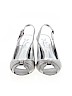 The Touch Of Nina Silver Heels Size 10 - photo 2