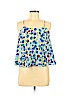 Maeve 100% Silk Blue Sleeveless Silk Top Size 0 (petite) - photo 1