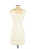 BCBGMAXAZRIA 100% Polyester White Casual Dress Size 2 - photo 2