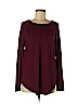American Eagle Outfitters Burgundy Long Sleeve Top Size M - photo 1