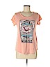 Lucky Brand Pink Short Sleeve T-Shirt Size M - photo 1