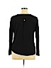 FEMME 100% Rayon Black Long Sleeve Blouse Size XL - photo 2