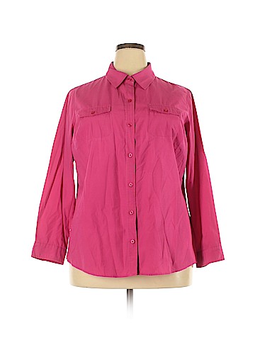 Laura Scott Long Sleeve Button-Down Shirt (view 1)