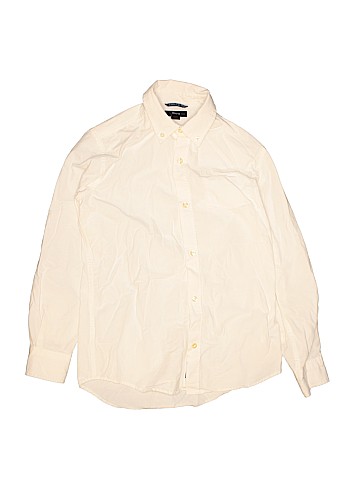 Gap Kids Outlet Long Sleeve Button-Down Shirt (view 1)