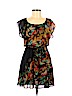 Lush 100% Polyester Black Cocktail Dress Size S - photo 1