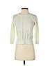 Lucky Brand 100% Cotton Ivory Pullover Sweater Size XS - photo 1