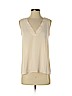 Forever 21 100% Polyester Tan Sleeveless Blouse Size S - photo 1