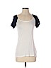 Charlotte Russe 100% Viscose White Short Sleeve T-Shirt Size XS - photo 1