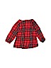 Carter's 100% Cotton Red Long Sleeve Button-Down Shirt 18-24 MO / 24 MO - photo 2