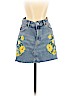 Topshop 100% Cotton Blue Denim Skirt Size 2 - photo 1