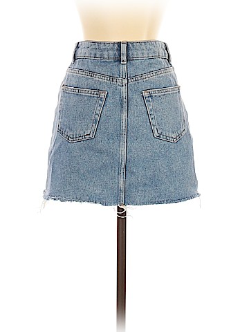 Topshop Denim Skirt (view 2)
