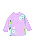 Baby Gap Purple Rash Guard Size 5 - photo 1