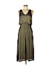 H&M 100% Polyester Green Casual Dress Size 6 - photo 1
