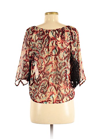 Material Girl 3/4 Sleeve Blouse (view 2)
